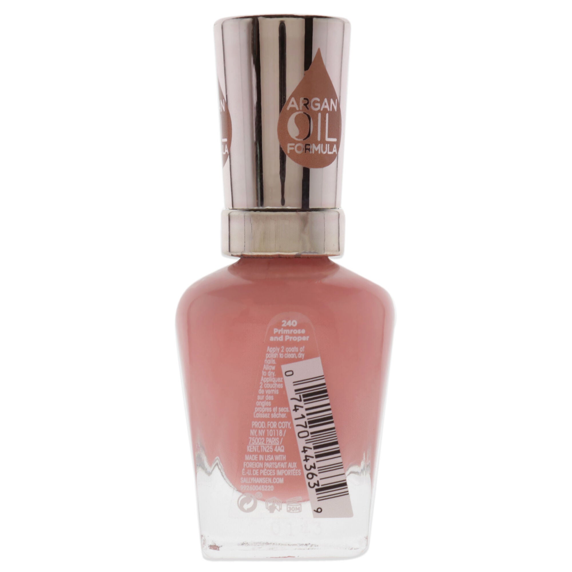Color Therapy Nail Polish - 240 Primrose and Proper by Sally Hansen for Women - 0.5 oz Nail Polish, , alternate image number 4