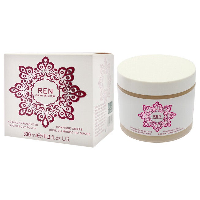 Moroccan Rose Otto Sugar Body Polish by REN for Women - 11.2 oz Body Polish, See Description, alternate image number null