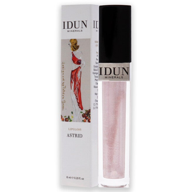 Lipgloss - 001 Astrid by Idun Minerals for Women - 0.2 oz Lip Gloss, See Description, alternate image number 2