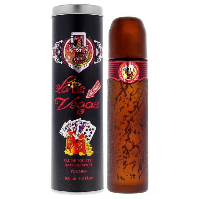 Cuba City Las Vegas by Cuba for Men - 3.3 oz EDT Spray, NA, hi-res image number null