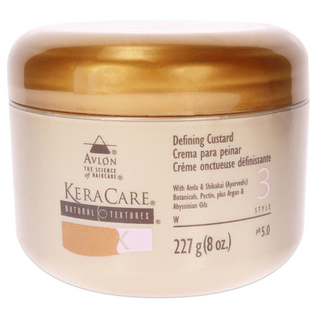 KeraCare Natural Defining Custard Cream by Avlon for Unisex - 8 oz Cream, NA, hi-res image number null