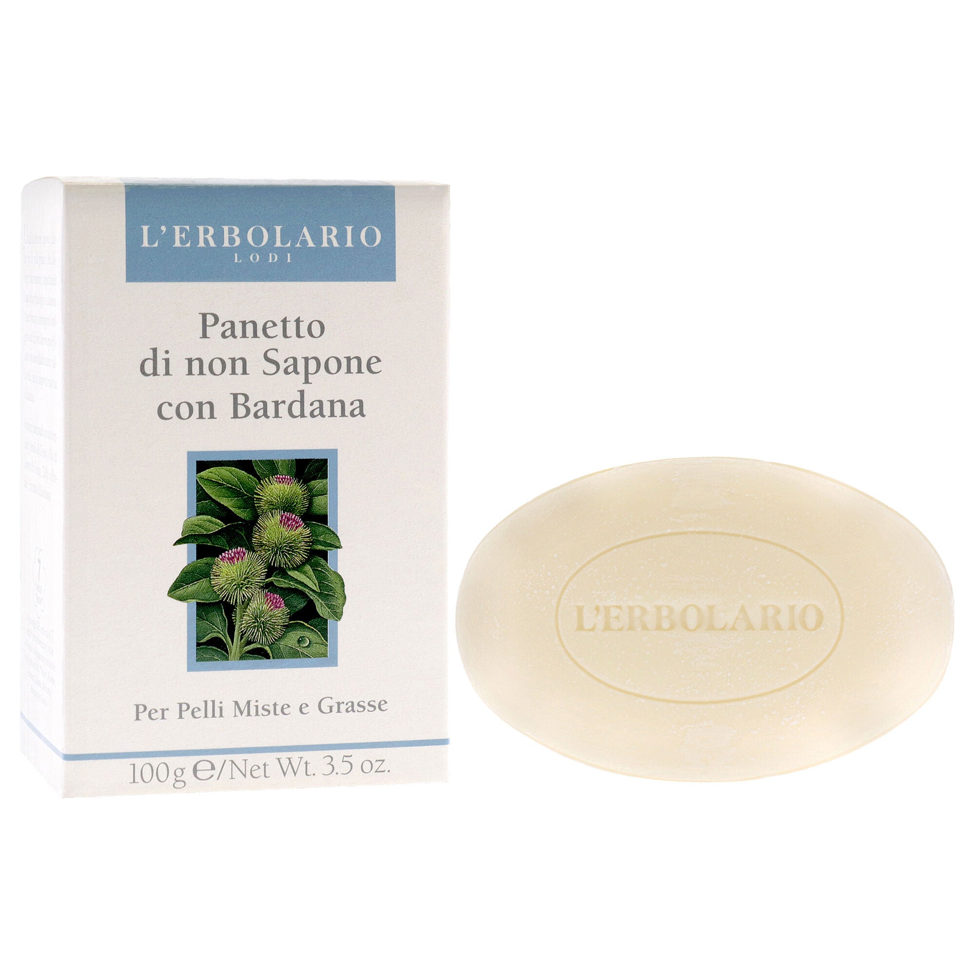 Bar Soap - Burdock by LErbolario for Unisex - 3.5 oz Soap, See Description, alternate image number 1