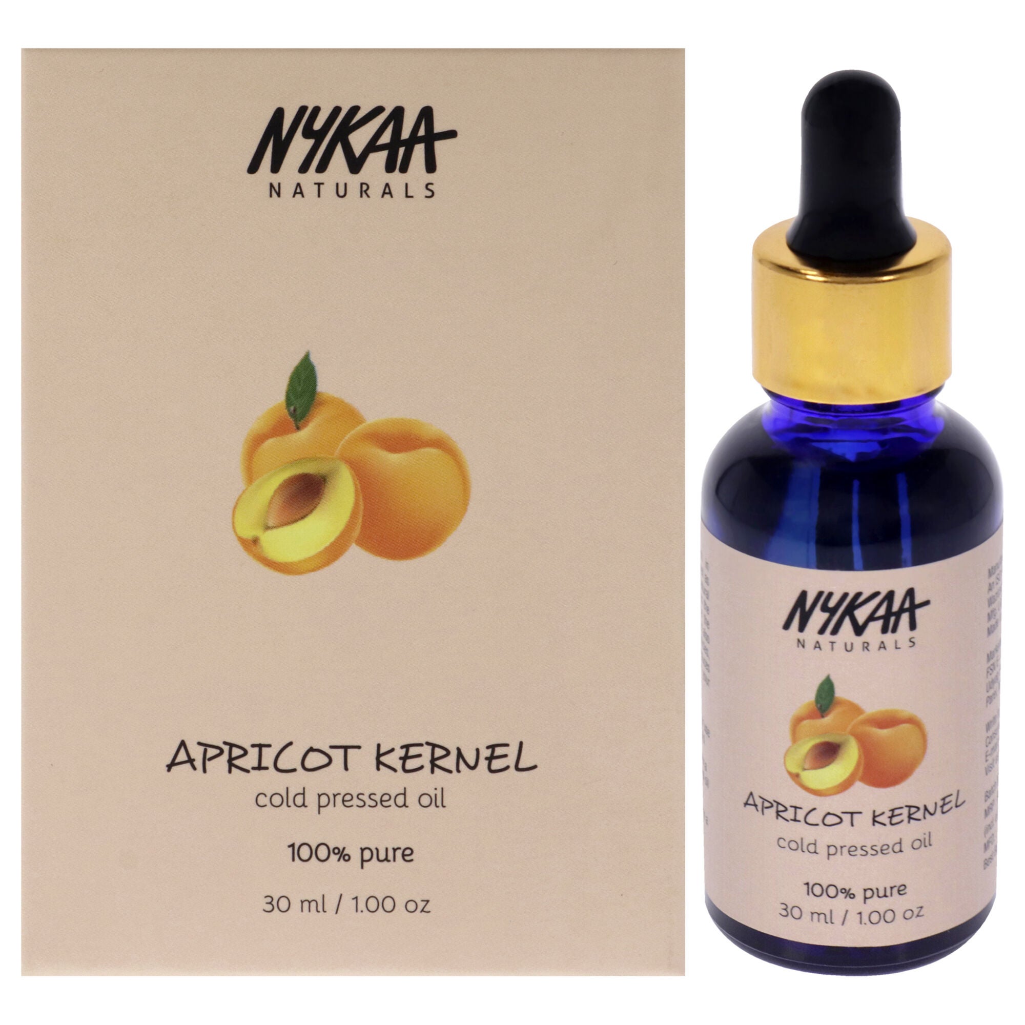 Nykaa Naturals 100% Reines Kaltgepresstes Arganöl – 1 Oz, Für Haut, Haar & Nägel