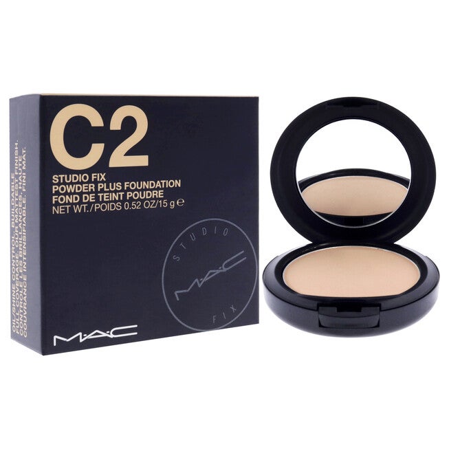Studio Fix Powder Plus Foundation - C2 by MAC for Women - 0.52 oz Foundation, , alternate image number null