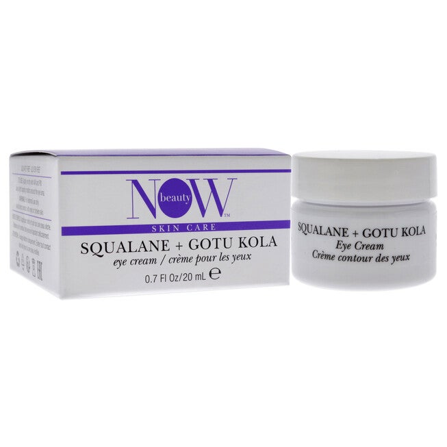 Squalane Plus Gotu Kola Eye Cream by NOW Beauty for Unisex - 0.7 oz Cream, NA, alternate image number null