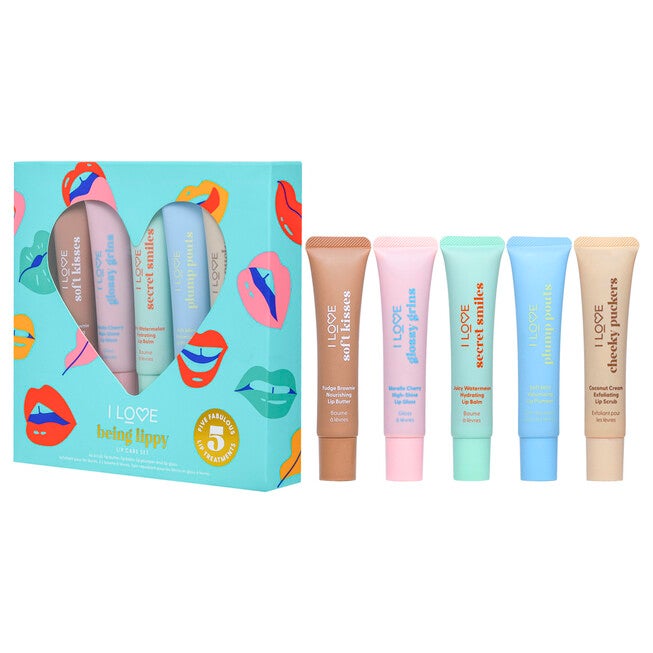 Being Lippy Lip Care Set by I Love Cosmetics for Women - 5 Pc Set, NA, alternate image number null