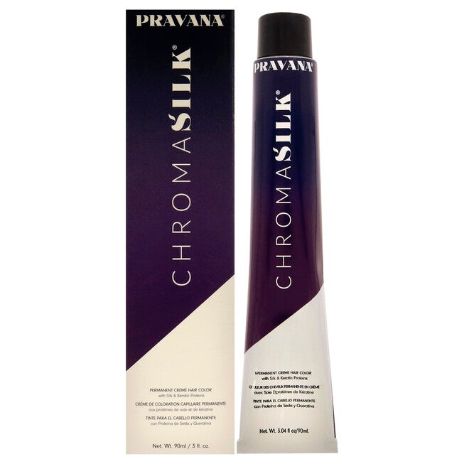 ChromaSilk Creme Hair Color - 7.52 Mahogany Beige Blonde by Pravana for Unisex - 3 oz Hair Color, See Description, hi-res image number 0