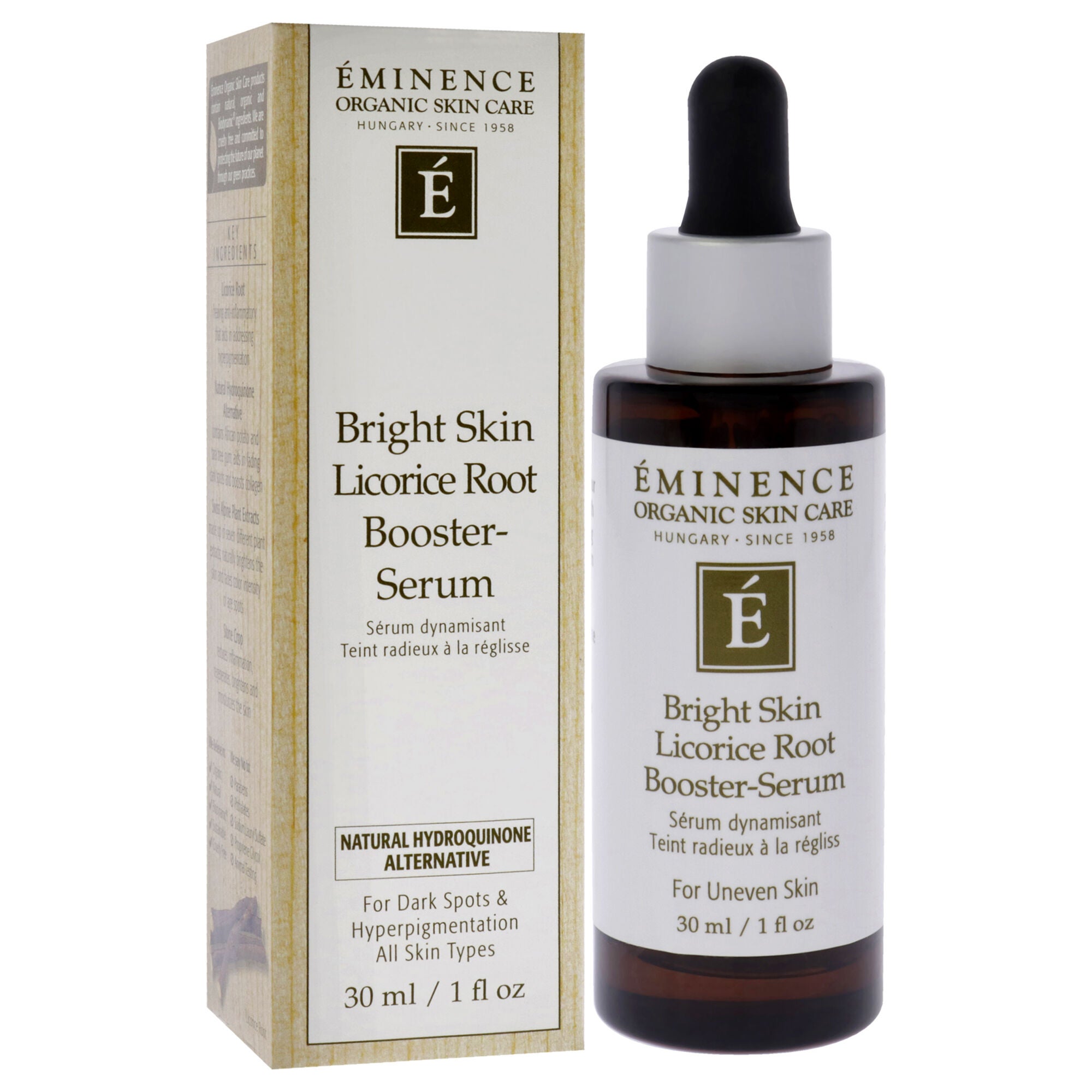 Bright Skin Licorice Root Booster-Serum by Eminence for Unisex - 1 oz Serum, See Description, alternate image number 1