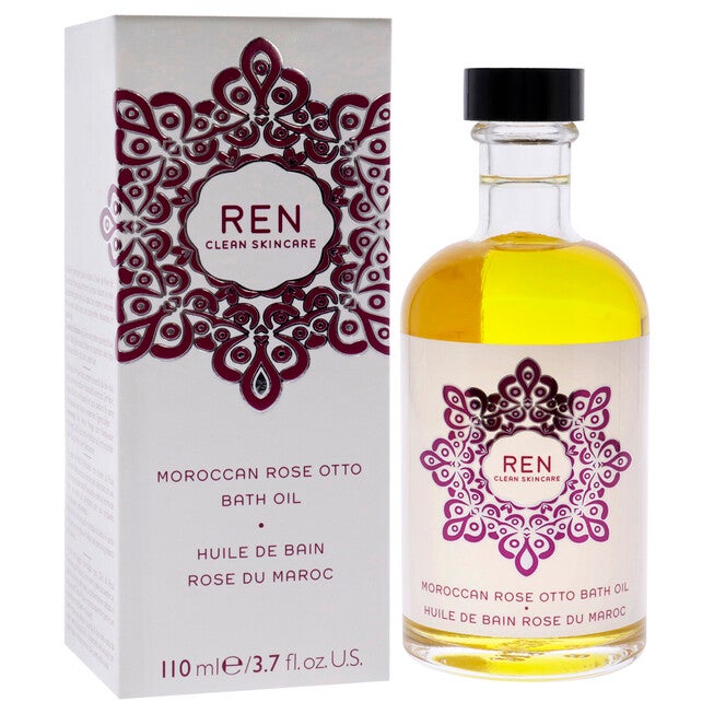 Moroccan Rose Otto Bath Oil by REN for Unisex - 3.7 oz Oil, See Description, alternate image number 1