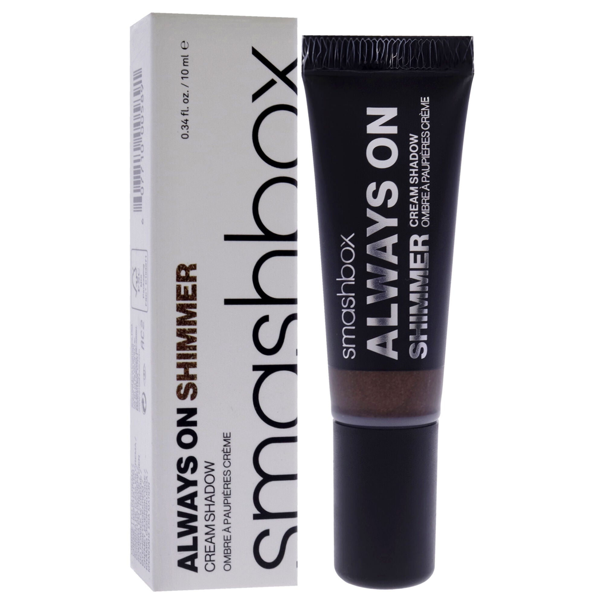 Always On Shimmer Cream Eye Shadow - Bronze by SmashBox for Women - 0.34 oz Eye Shadow, , alternate image number 6