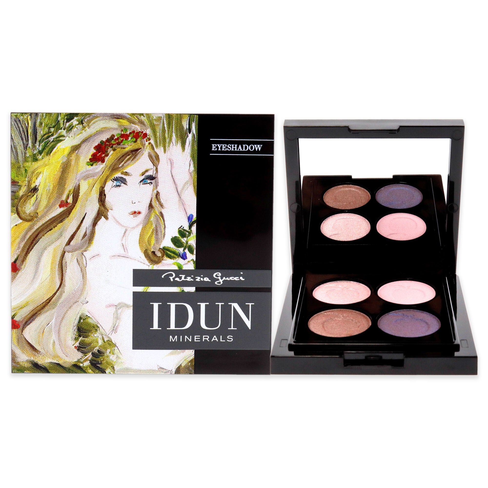 Eyeshadow Palette - 405 Norrlandssyren by Idun Minerals for Women - 4 x 0.03 oz Eye Shadow, See Description, hi-res image number 0
