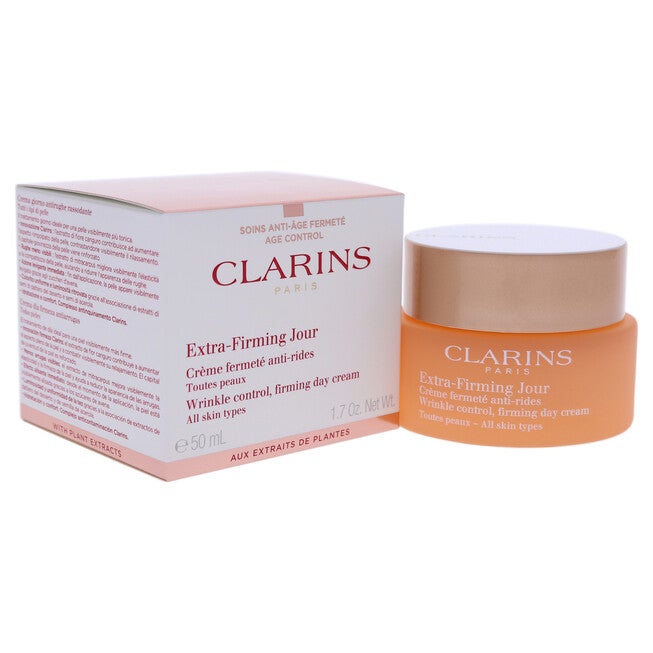 Extra Firming Day Wrinkle Control Day Cream - All Skin Type by Clarins for Unisex - 1.7 oz Day Cream, , alternate image number null