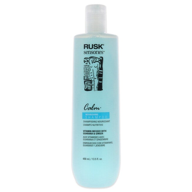 Sensories Calm Guarana and Ginger Nourishing Shampoo by Rusk for Unisex - 13.5 oz Shampoo, NA, hi-res image number null