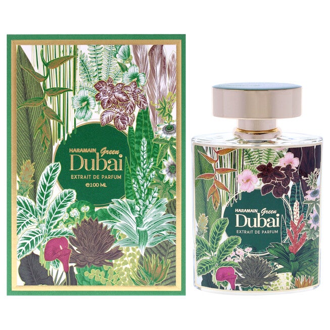 Green Dubai by Al Haramain for Unisex - 3.33 oz Extrait De Parfum Spray, NA, hi-res image number null