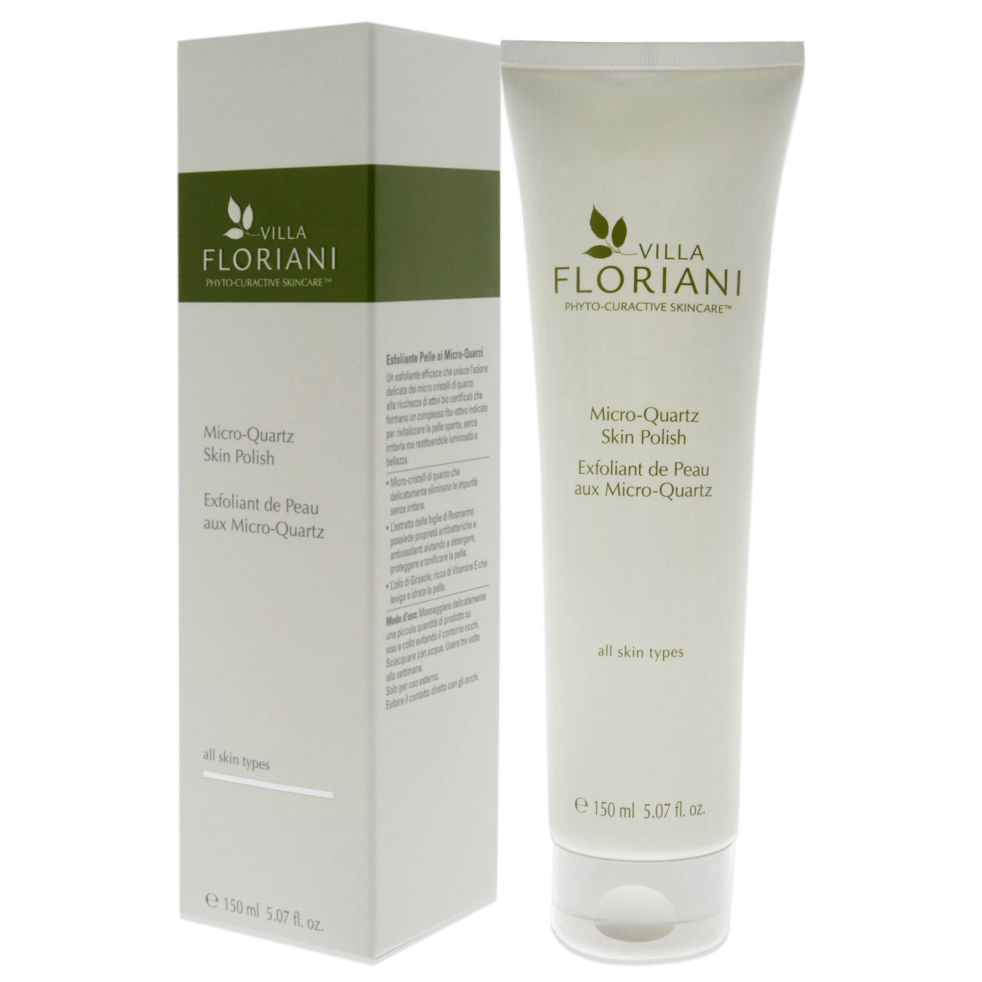 Micro Quartz Skin Polish by Villa Floriani for Women - 5.07 oz Scrub, See Description, alternate image number 1