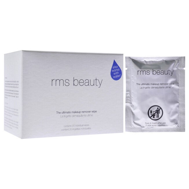 The Ultimate Makeup Remover by RMS Beauty for Women - 20 Count Wipes, NA, alternate image number null