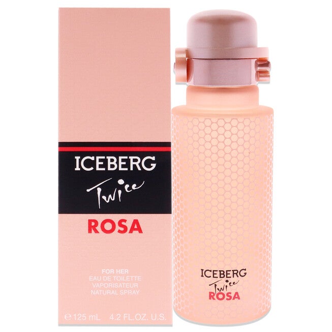 Iceberg Twice Rosa by Iceberg for Women - 4.2 oz EDT Spray, NA, hi-res image number null