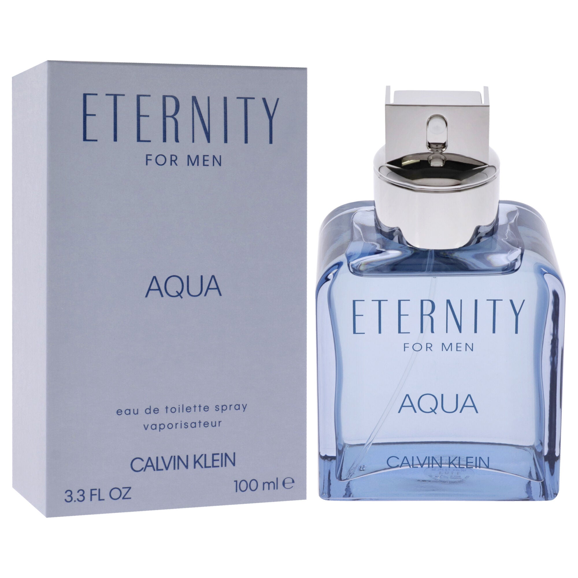 Eternity Aqua by Calvin Klein for Men - 3.3 oz EDT Spray, , alternate image number 2