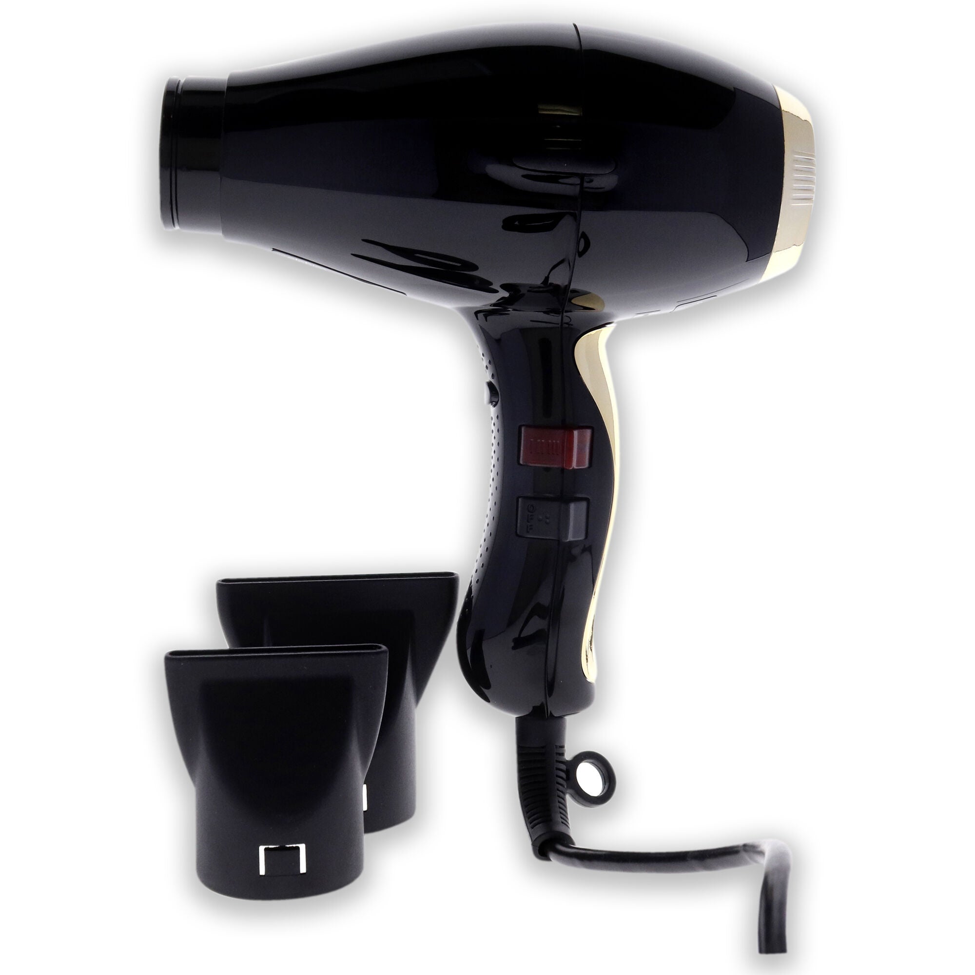 3900 Healthy Ionic Hair Dryer - Black-Gold by Elchim for Unisex - 1 Pc Hair Dryer, See Description, alternate image number 3