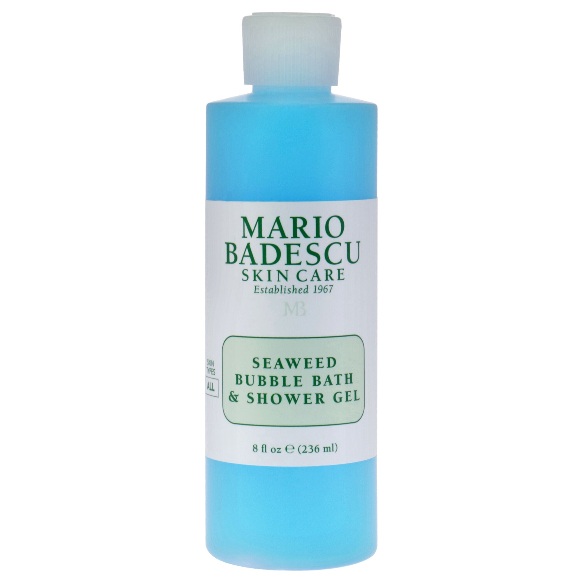 Seaweed Bubble Bath and Shower Gel by Mario Badescu for Unisex - 8 oz Shower Gel, See Description, hi-res image number 0
