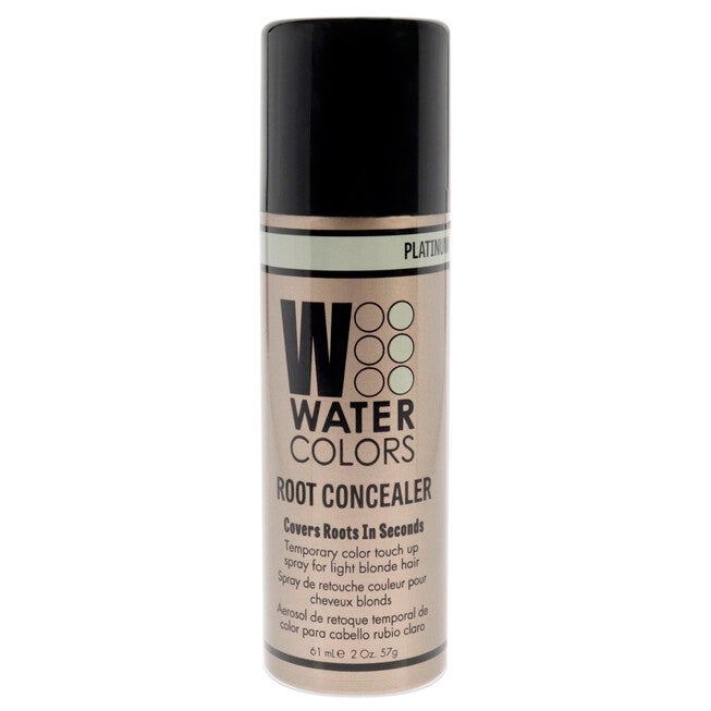 Watercolors Root Concealer - Platinum by Tressa for Unisex - 2 oz Hair Color Spray, NA, hi-res image number null