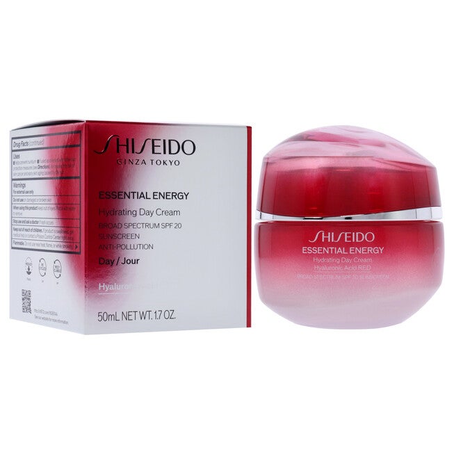 Essential Energy Hydrating Day Cream SPF 20 by Shiseido for Women - 1.7 oz Cream, NA, alternate image number null