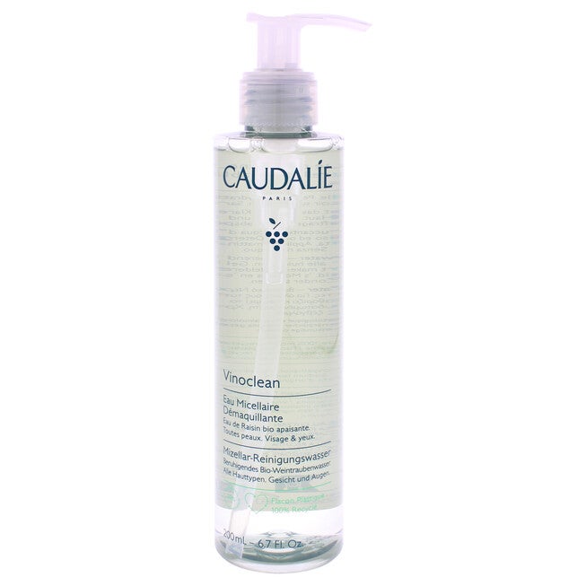 Vinoclean Micellar Cleansing Water by Caudalie for Women - 6.7 oz Cleanser, NA, hi-res image number null