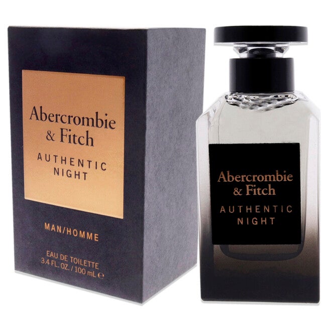 Authentic Night by Abercrombie and Fitch for Men - 3.4 oz EDT Spray, NA, alternate image number null