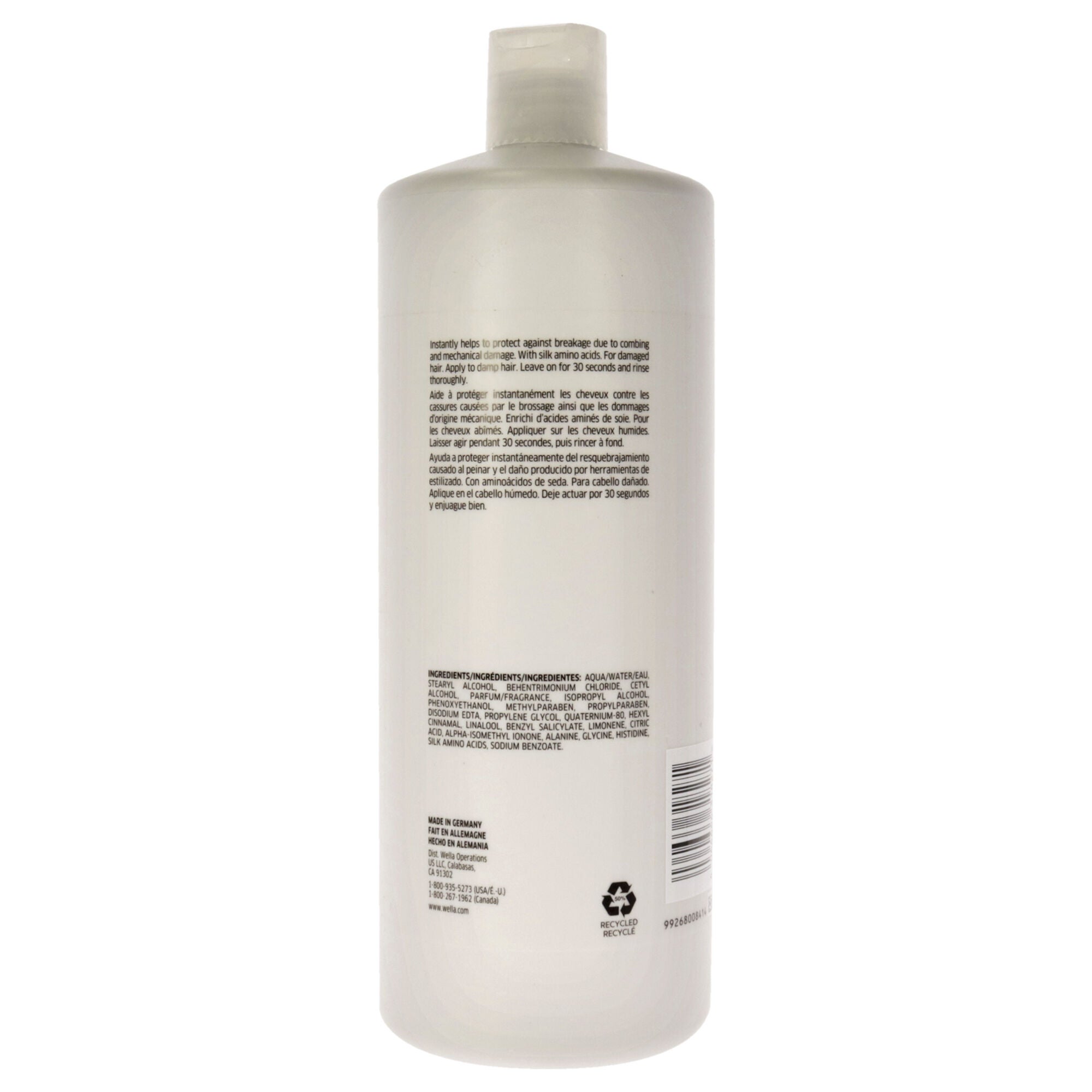 Fusion Intense Repair Conditioner by Wella for Unisex - 33.8 oz Conditioner, See Description, alternate image number 1