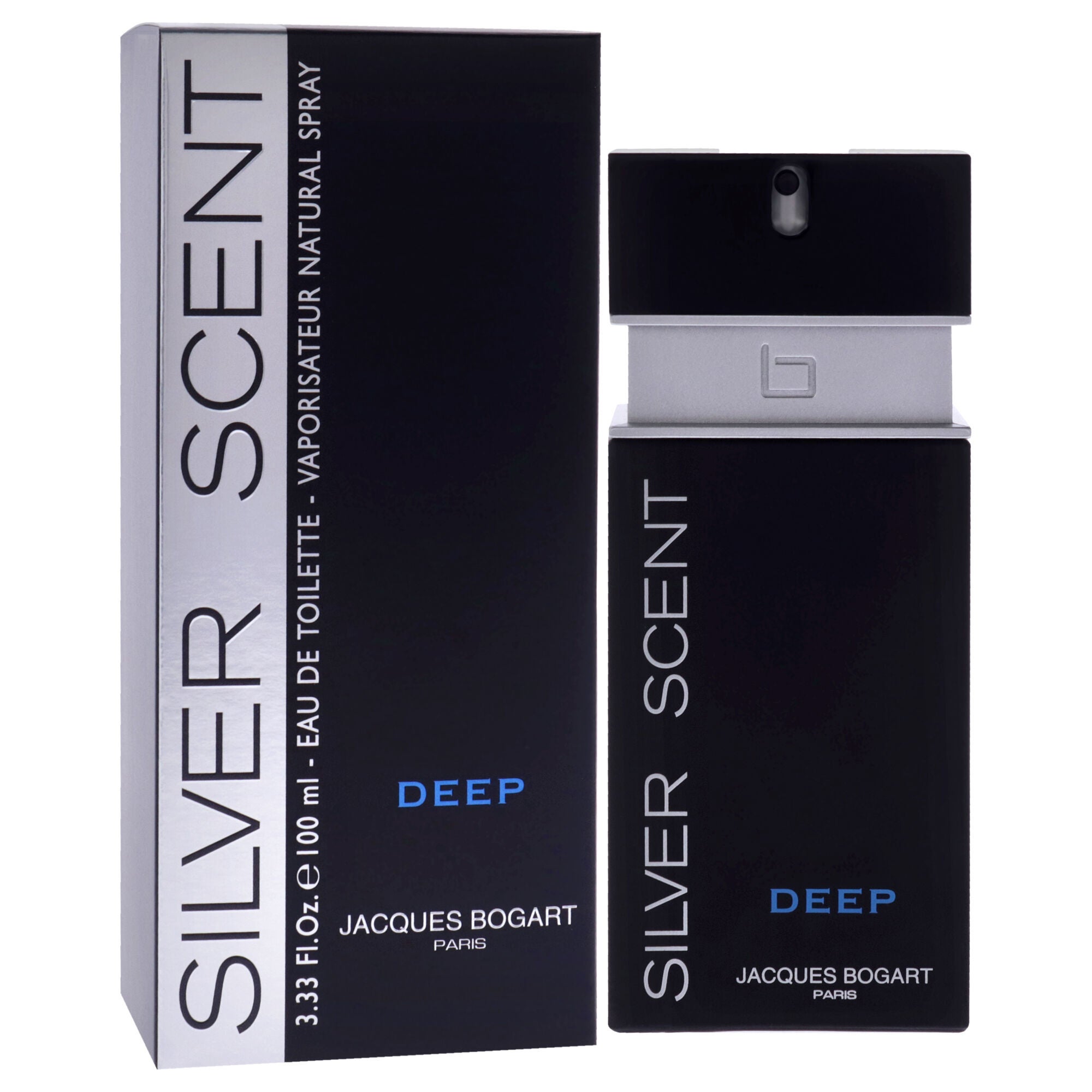 Silver Scent Deep by Jacques Bogart for Men - 3.3 oz EDT Spray, See Description, alternate image number 2