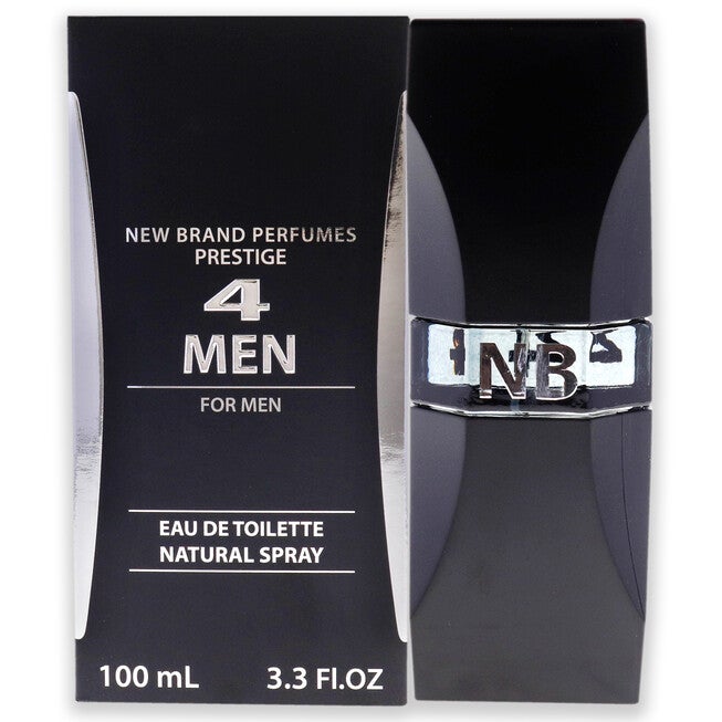 4 Men by New Brand for Men - 3.3 oz EDT Spray, NA, hi-res image number null