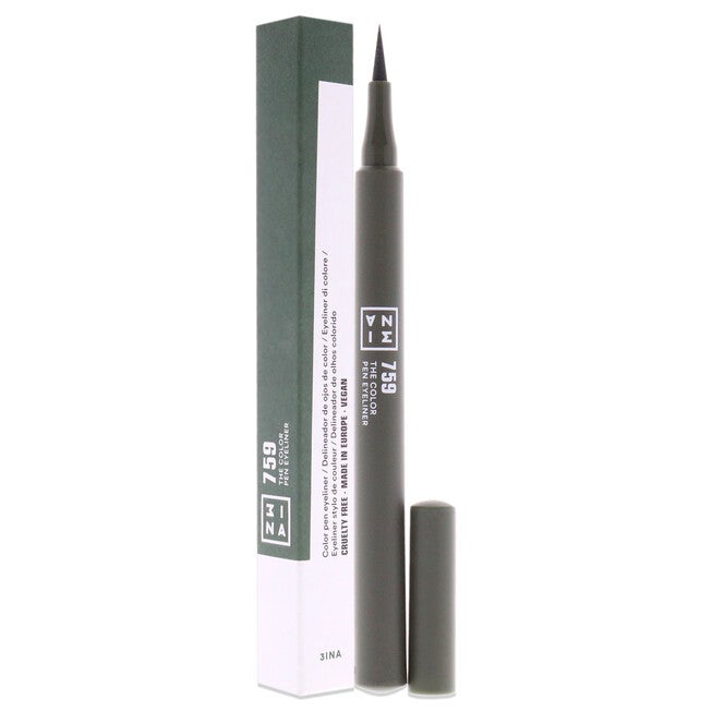 The Color Pen Eyeliner - 759 Olive Green by 3INA for Women - 0.034 oz Eyeliner, NA, alternate image number null