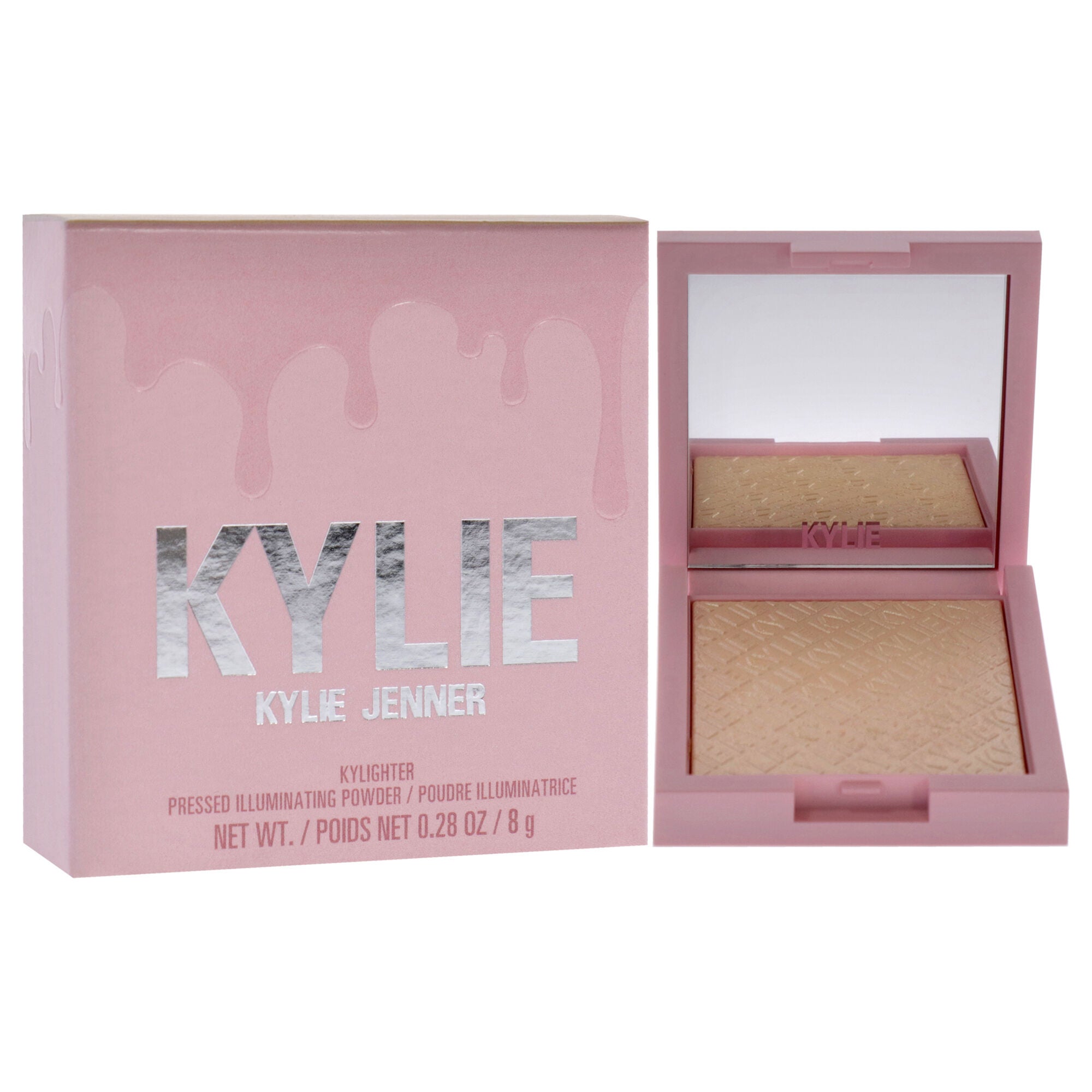 Kylighter Pressed Illuminating Powder - 020 Ice Me Out by Kylie Cosmetics for Women - 0.28 oz Highlighter, See Description, alternate image number 1