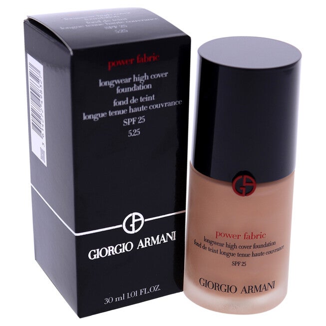 Power Fabric Longwear High Cover Foundation SPF 25 - 5.25 by Giorgio Armani for Women - 1 oz Foundation, , alternate image number null