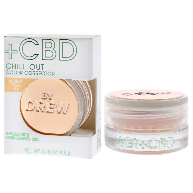 CBD Chill Out Color Corrector - M1 Medium Peach by Flower Beauty for Women - 0.16 oz Concealer, See Description, alternate image number 3