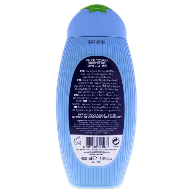 Mint and Lime by Felce Azzurra for Unisex - 13.5 oz Shower Gel, See Description, alternate image number 2