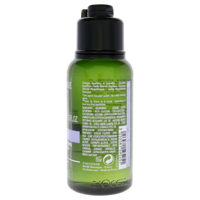 Gentle and Balance Shampoo by LOccitane for Unisex - 2.5 oz Shampoo, , alternate image number null