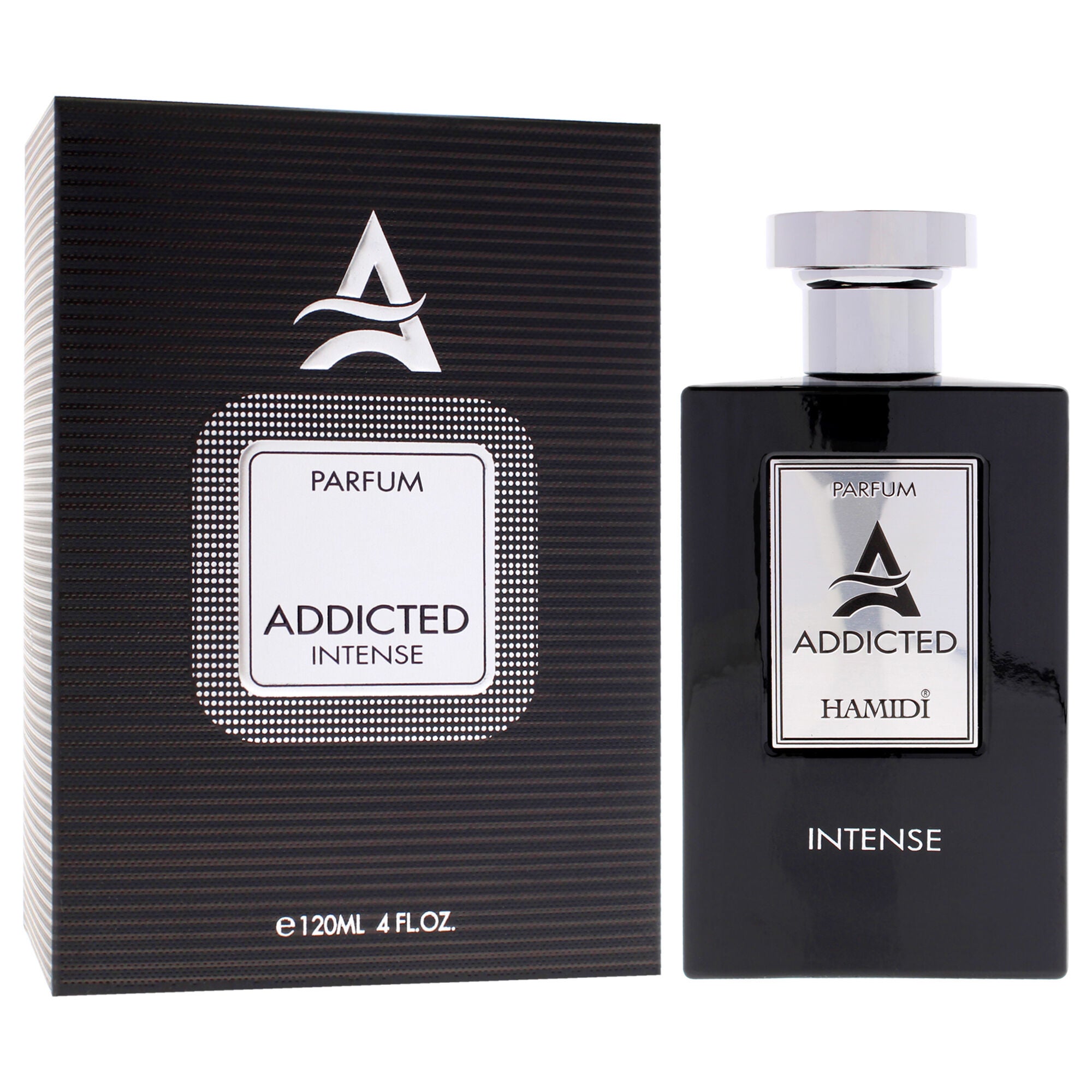 Addicted - Intense by Hamidi for Men - 4 oz Parfum Spray, Clear, alternate image number 1