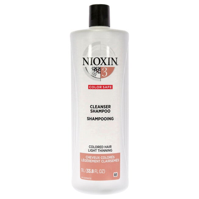 System 3 Cleanser Shampoo by Nioxin for Unisex - 33.8 oz Shampoo, , alternate image number 4
