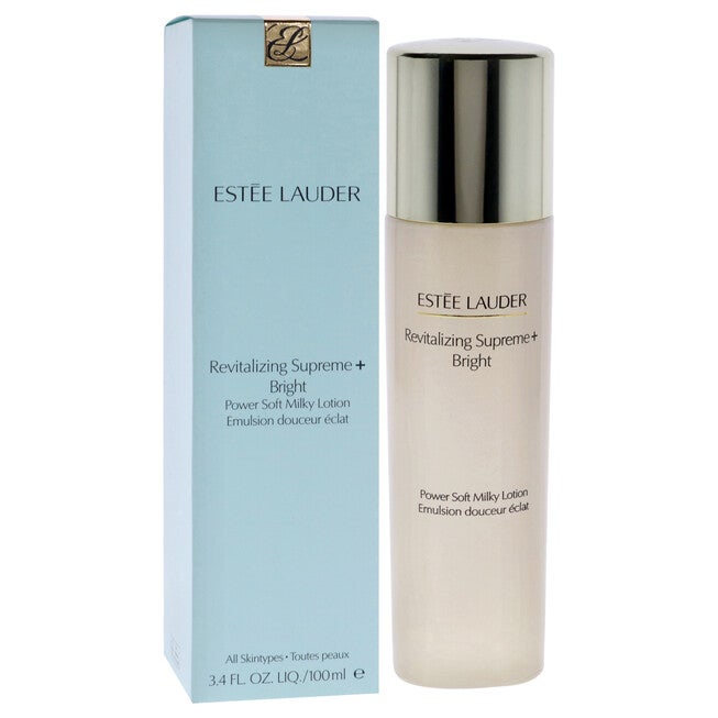 Revitalizing Supreme Plus Bright Moisturizer Power Soft Milky Lotion by Estee Lauder for Women - 3.4 oz Lotion, , alternate image number null