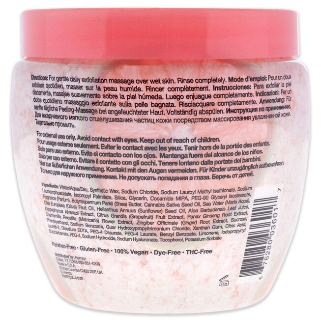 Fresh Fusions Pink Pomelo and Himalayan Sea Salt Herbal Body Scrub by Hempz for Unisex - 7 oz Scrub, See Description, alternate image number 2