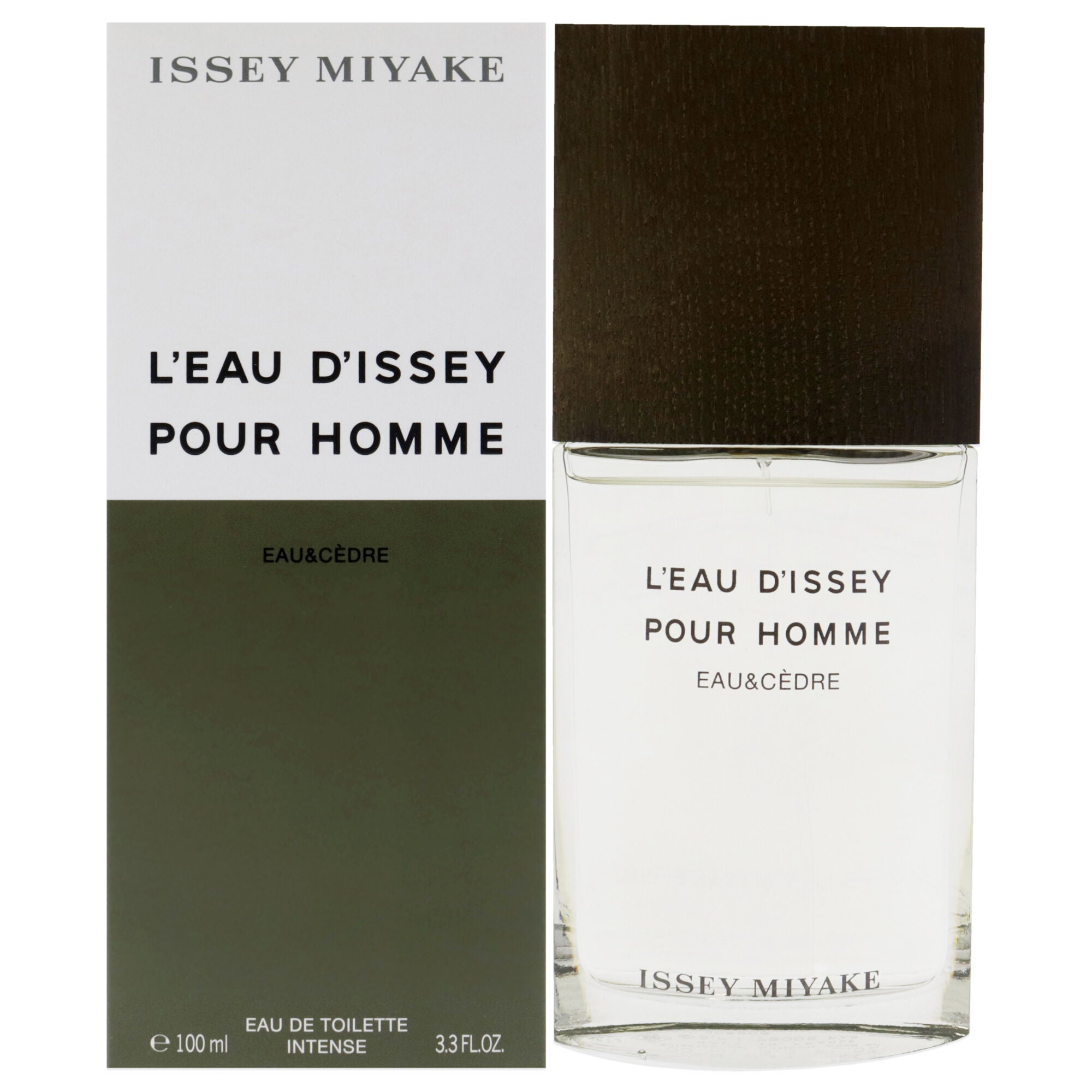 Leau Dissey Eau and Cedre by Issey Miyake for Men - 3.3 oz EDT Intense Spray, See Description, hi-res image number 0