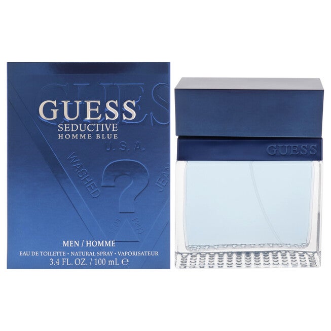 Guess Seductive Homme Blue by Guess for Men - 3.4 oz EDT Spray, NA, hi-res image number null
