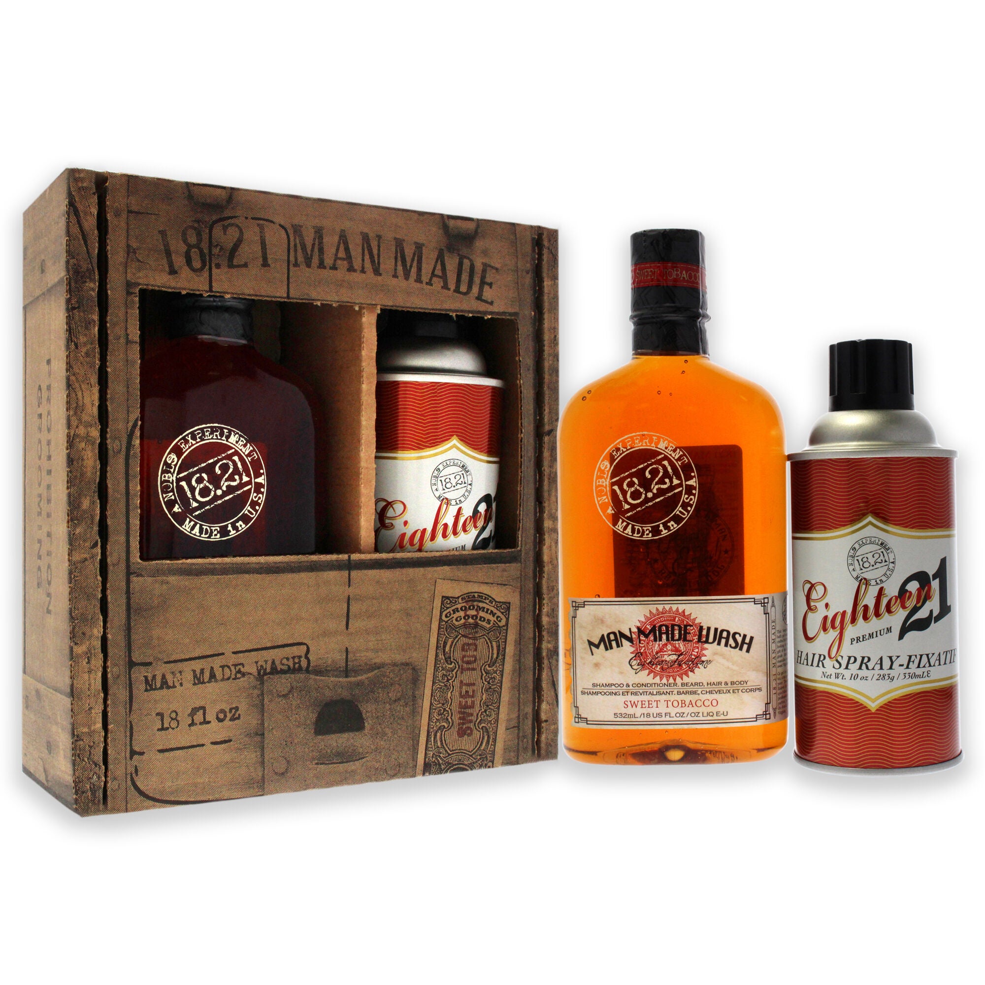 Man Made Set - Sweet Tobacco by 18.21 Man Made for Men - 2 Pc Gift Set, , alternate image number 5