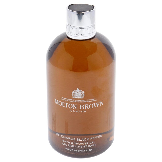 Re-charge Black Pepper Bath and Shower Gel by Molton Brown for Men - 10 oz Shower Gel, NA, hi-res image number null