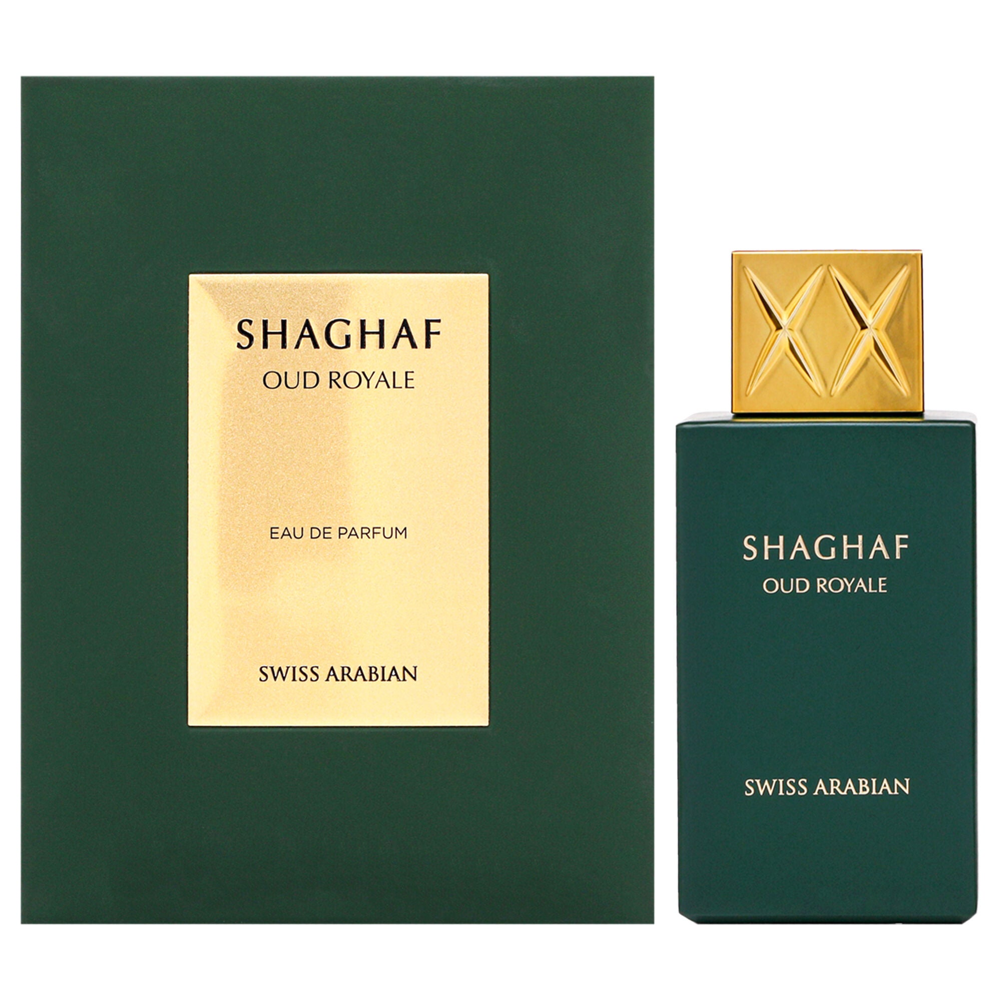 Shaghaf Oud Royale by Swiss Arabian for Unisex - 2.5 oz EDP Spray, See Description, hi-res image number 0