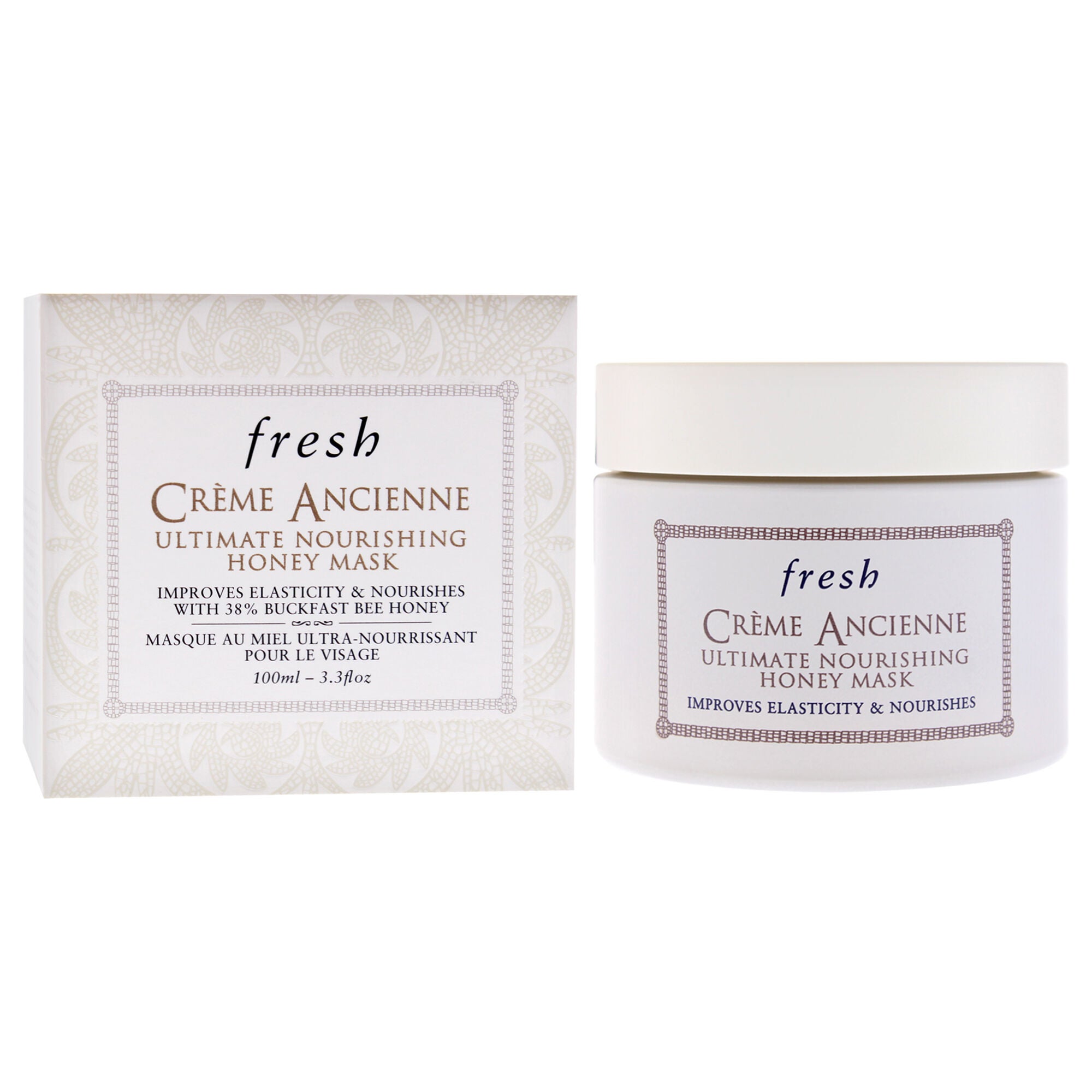Cream Ancienne Ultimate Nourishing Honey Mask by Fresh for Women - 3.3 oz Mask, See Description, alternate image number 1
