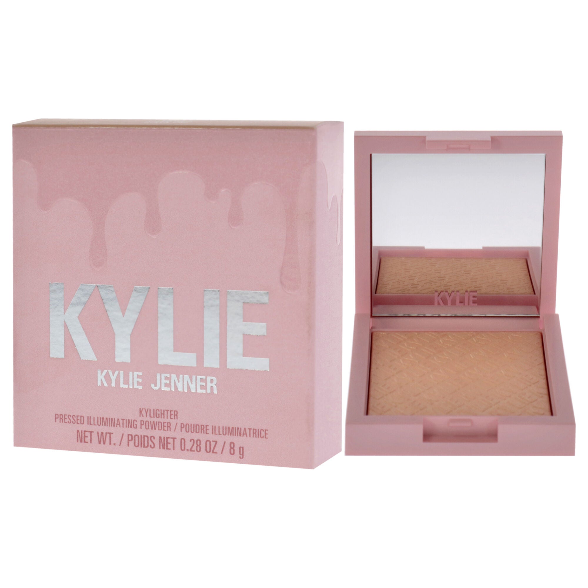 Kylighter Pressed Illuminating Powder - 060 Queen Drip by Kylie Cosmetics for Women - 0.28 oz Highlighter, Gold, alternate image number 2