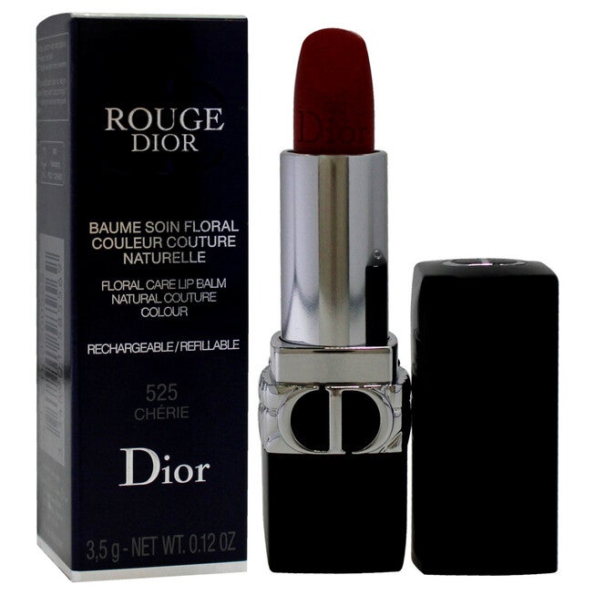 Rouge Dior Floral Care Lip Balm Satin - 525 Cherie by Christian Dior for Women - 0.12 oz Lip Balm (Refillable), NA, alternate image number null