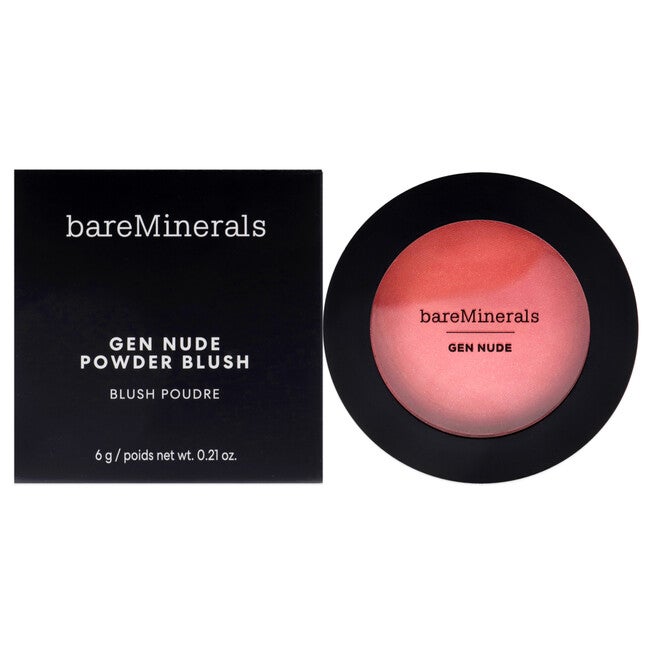 Gen Nude Powder Blush - Peachy Keen by bareMinerals for Women - 0.21 oz Blush, NA, hi-res image number null